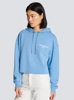 Store Flocked Paris Hoodie Women Sweatshirts