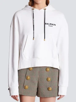 Best Sale Flocked Paris Hoodie Women Sweatshirts