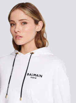 Best Sale Flocked Paris Hoodie Women Sweatshirts
