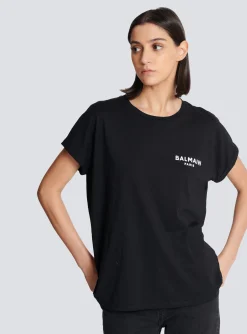 Hot Flocked T-shirt Women T-Shirts