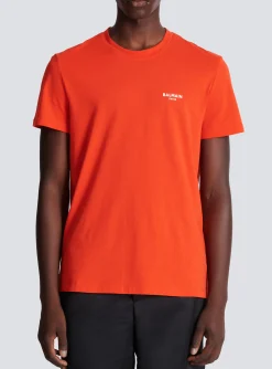 Hot Flocked T-shirt Sportswear|T-Shirts