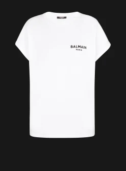 Flash Sale Flocked T-shirt Women T-Shirts