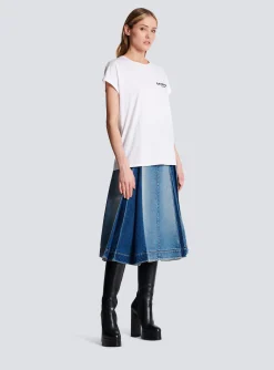 Flash Sale Flocked T-shirt Women T-Shirts