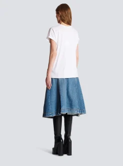 Flash Sale Flocked T-shirt Women T-Shirts