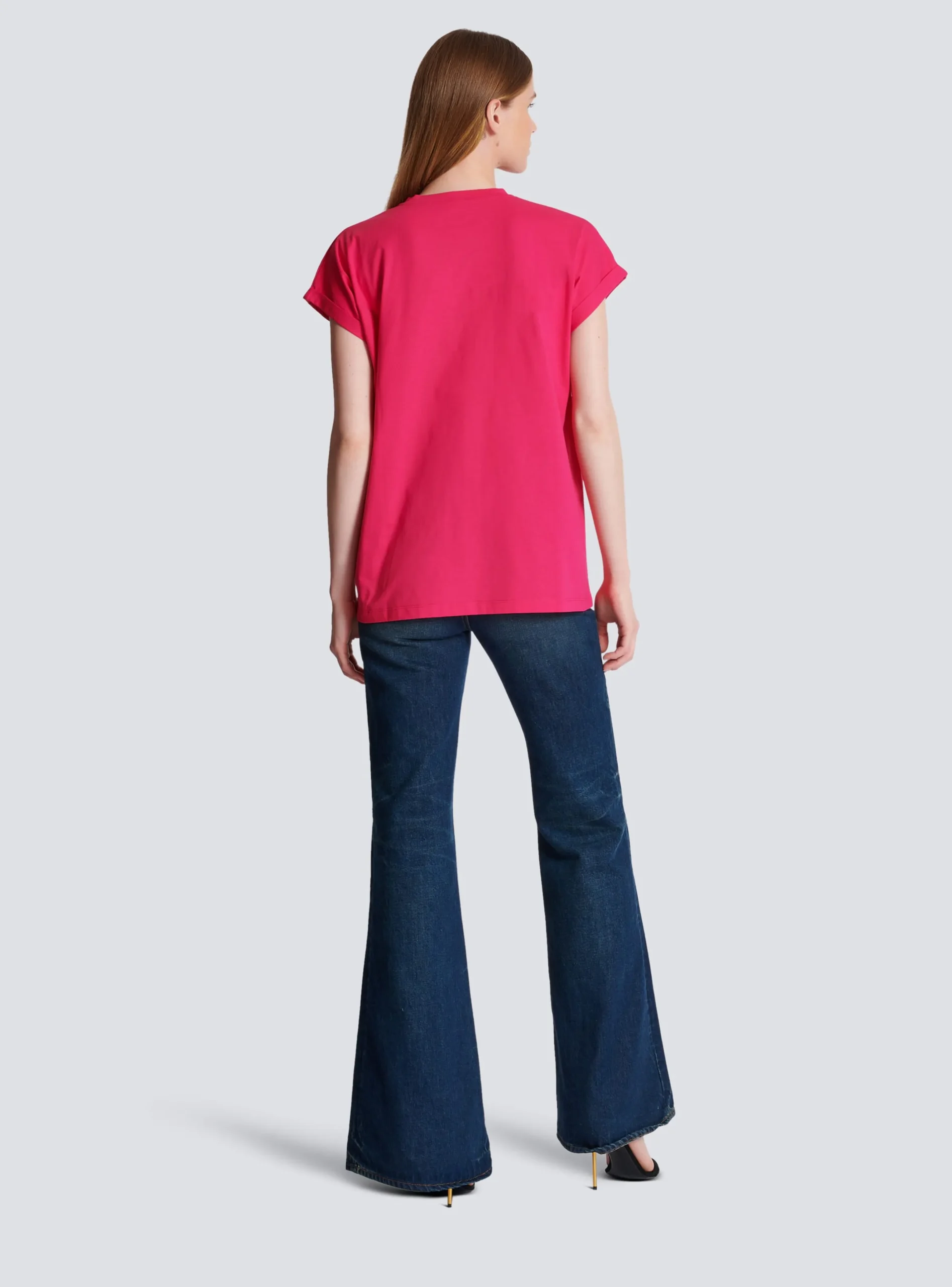 Store Flocked T-shirt Women T-Shirts