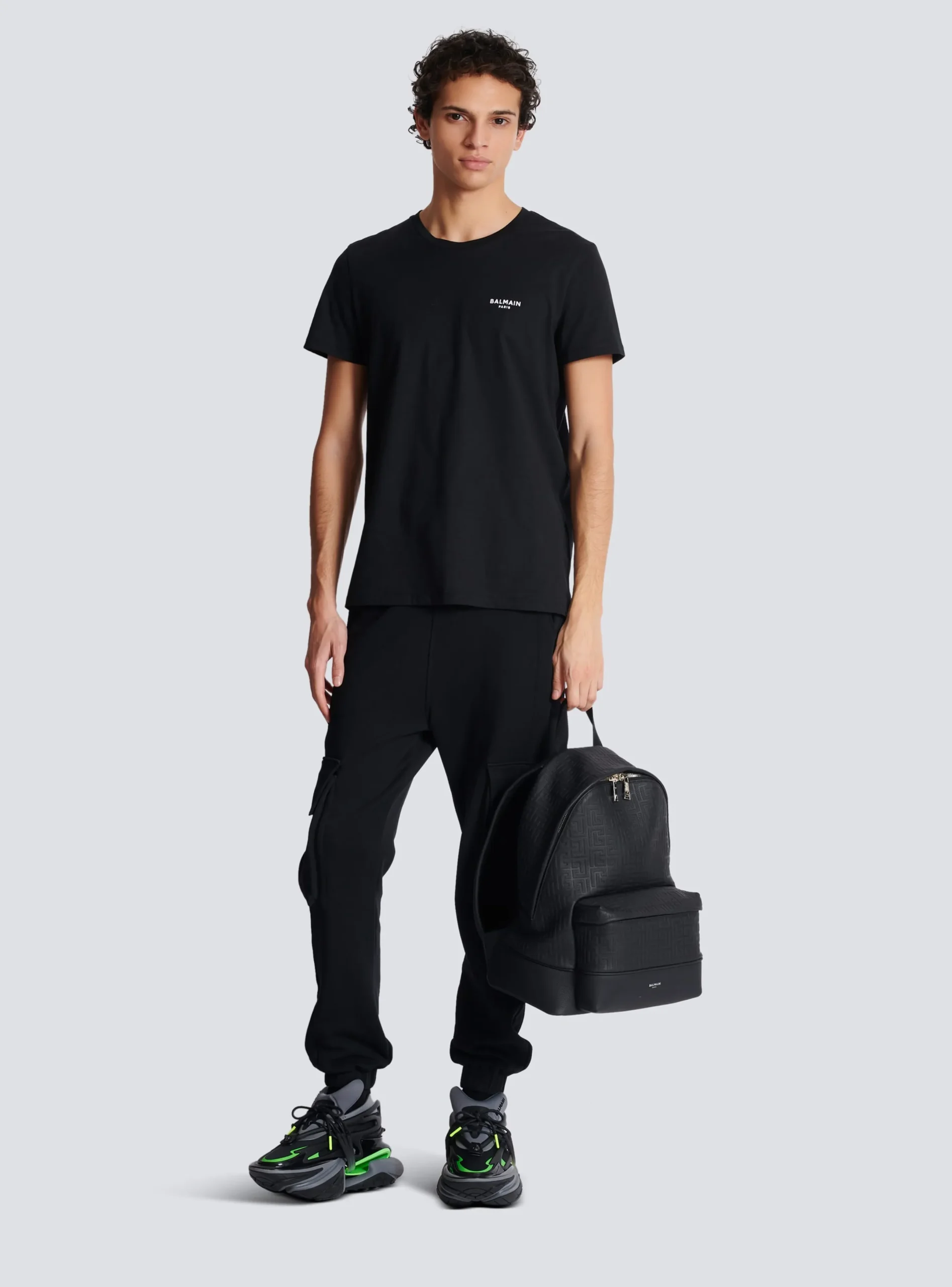 Fashion Flocked T-shirt Sportswear|T-Shirts