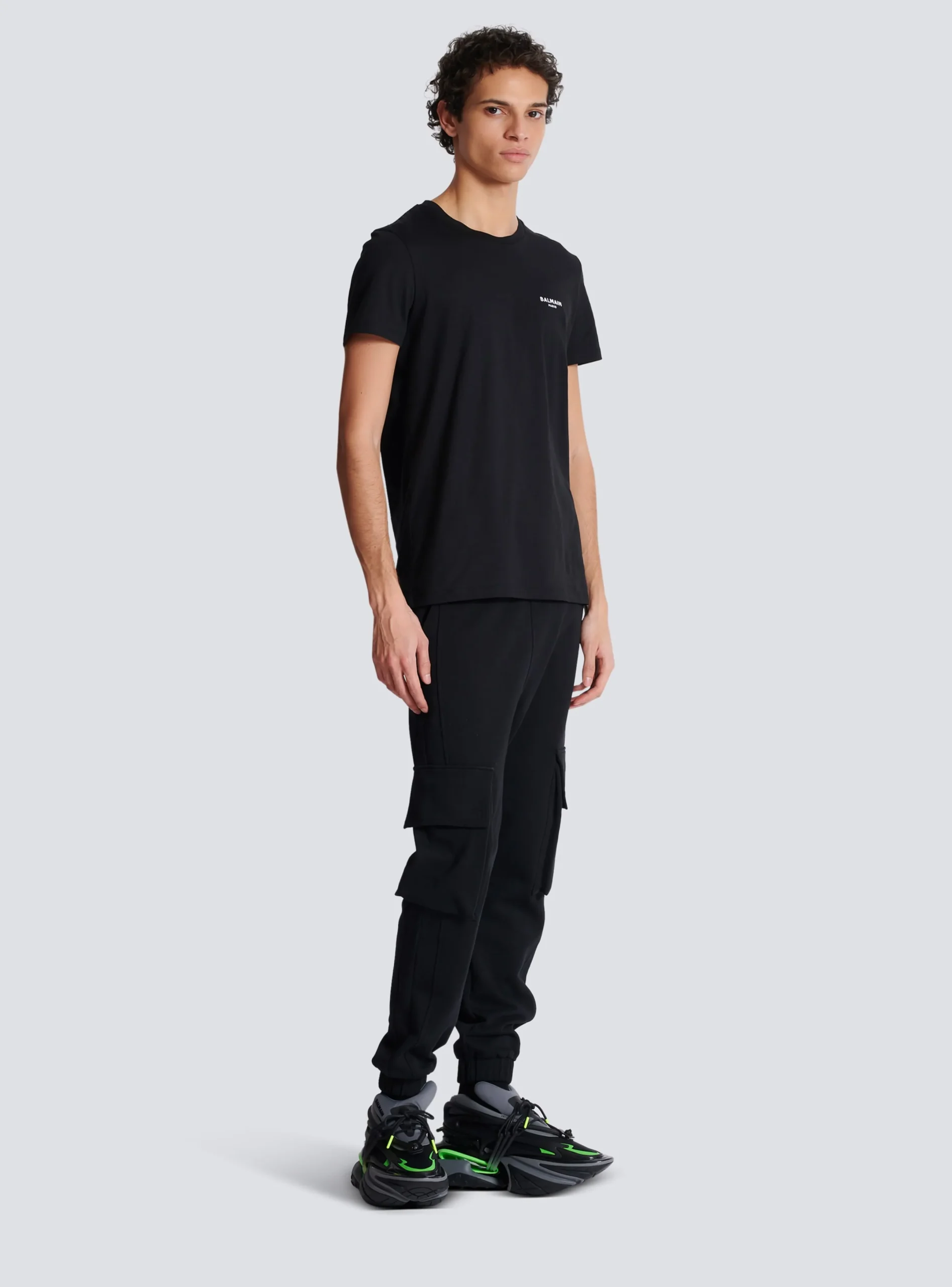 Fashion Flocked T-shirt Sportswear|T-Shirts
