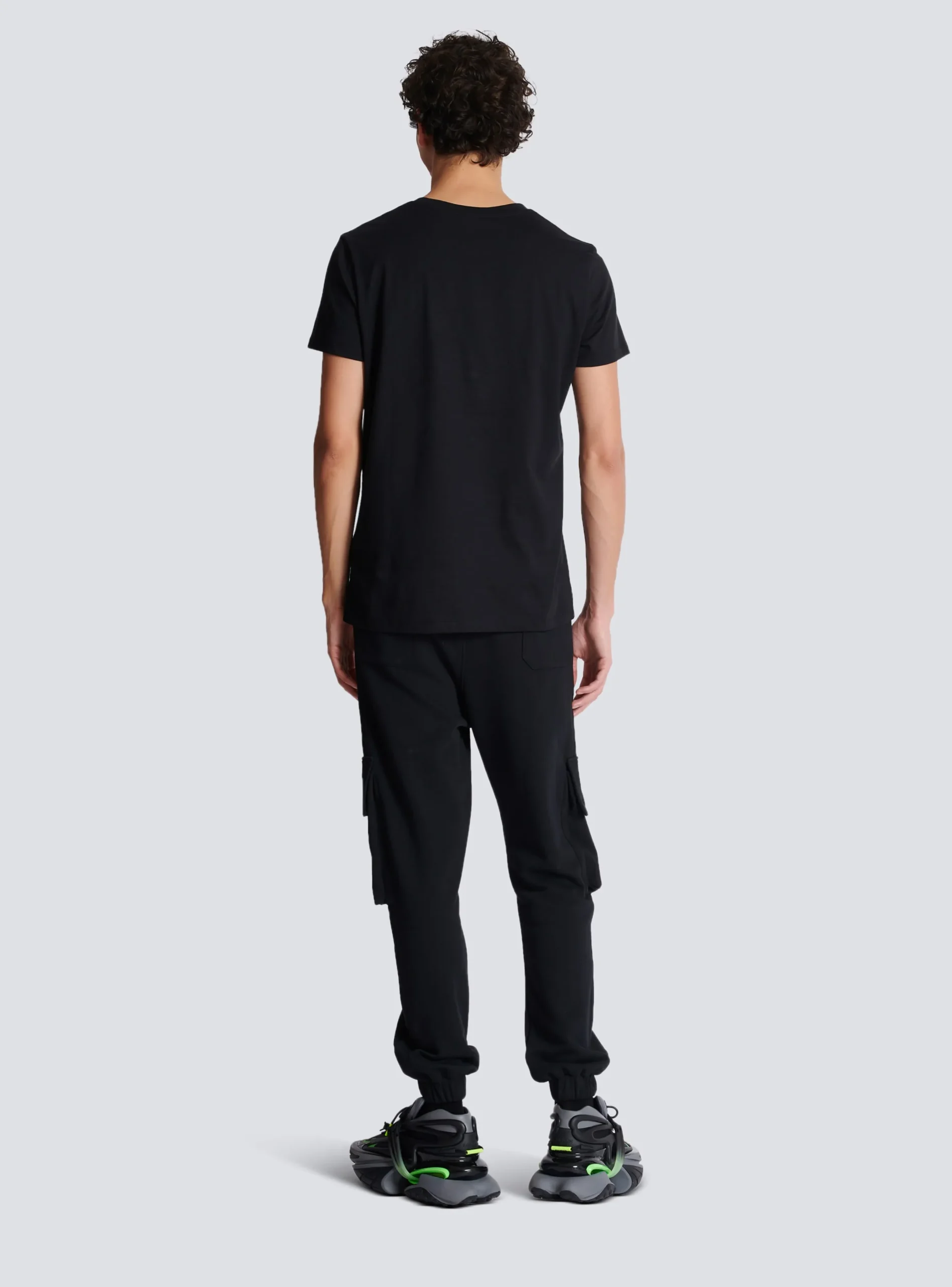 Fashion Flocked T-shirt Sportswear|T-Shirts