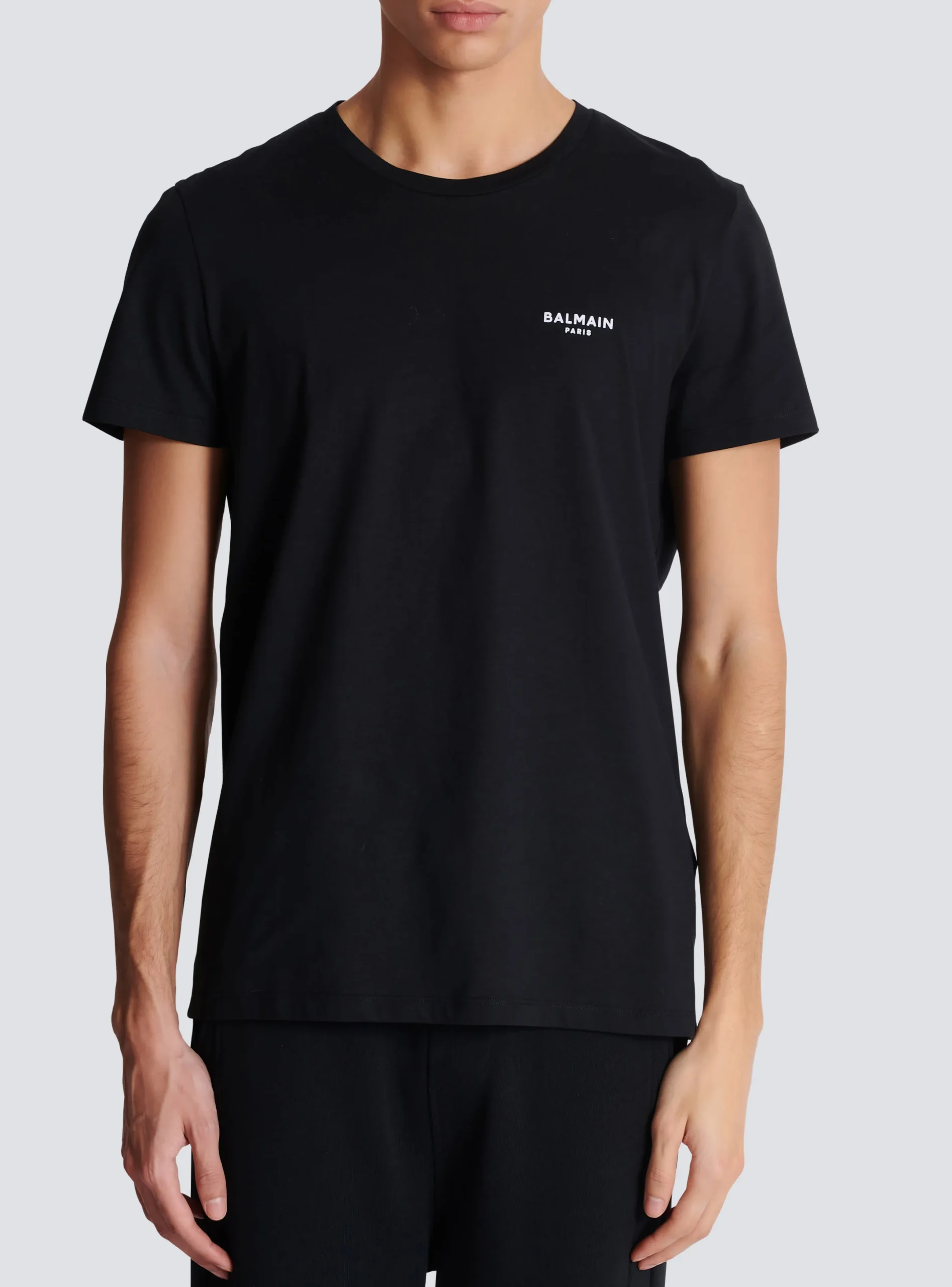 Fashion Flocked T-shirt Sportswear|T-Shirts