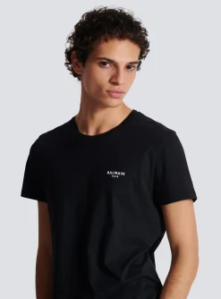 Fashion Flocked T-shirt Sportswear|T-Shirts