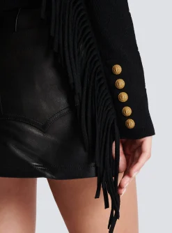 Online Fringed Fine Knit Cardigan Women Knitwear
