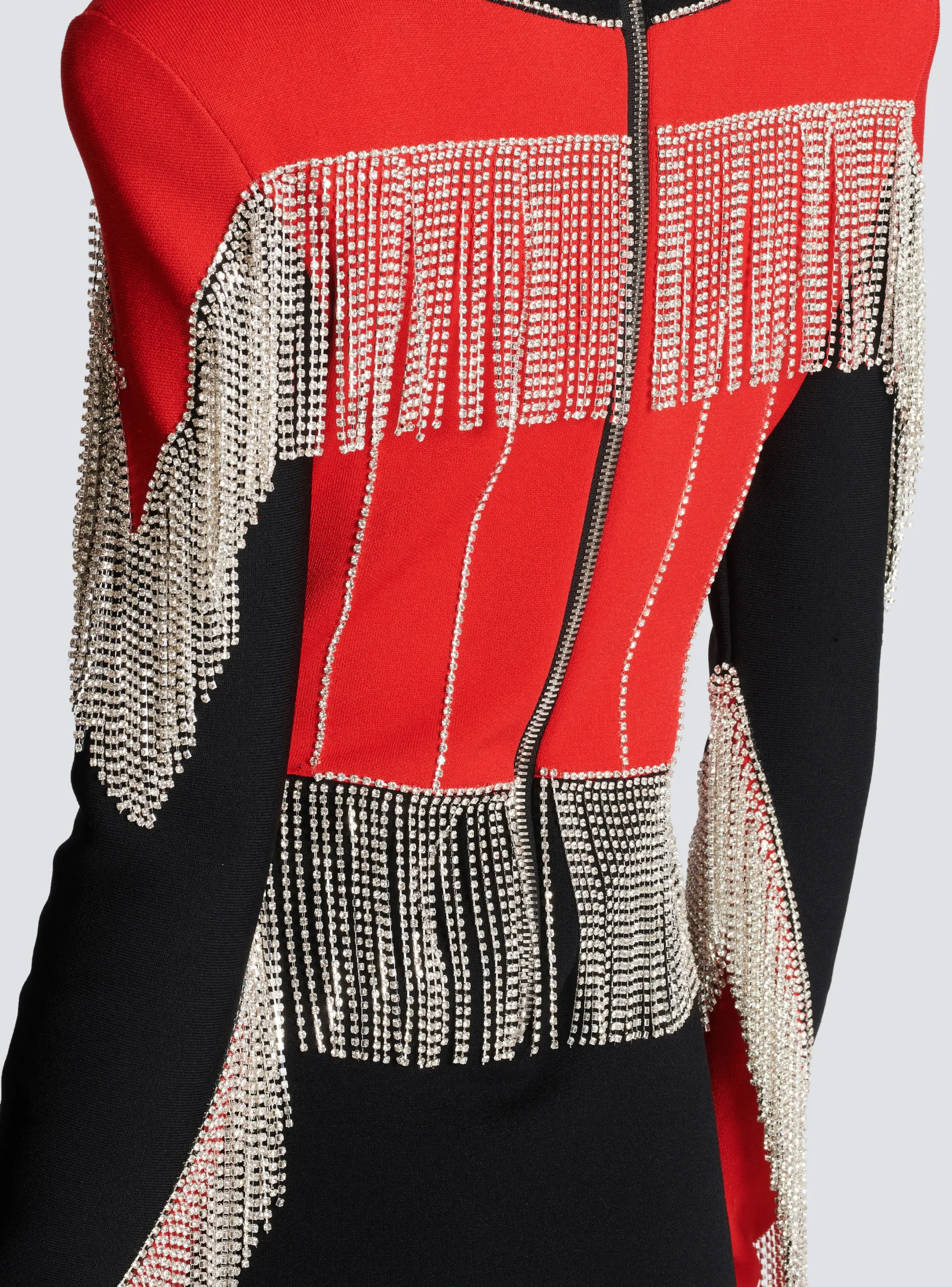 Discount Fringed Knit Dress Women Knitwear|Dresses