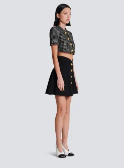 Online Gingham Tweed Jacket Women Jackets And Blazers