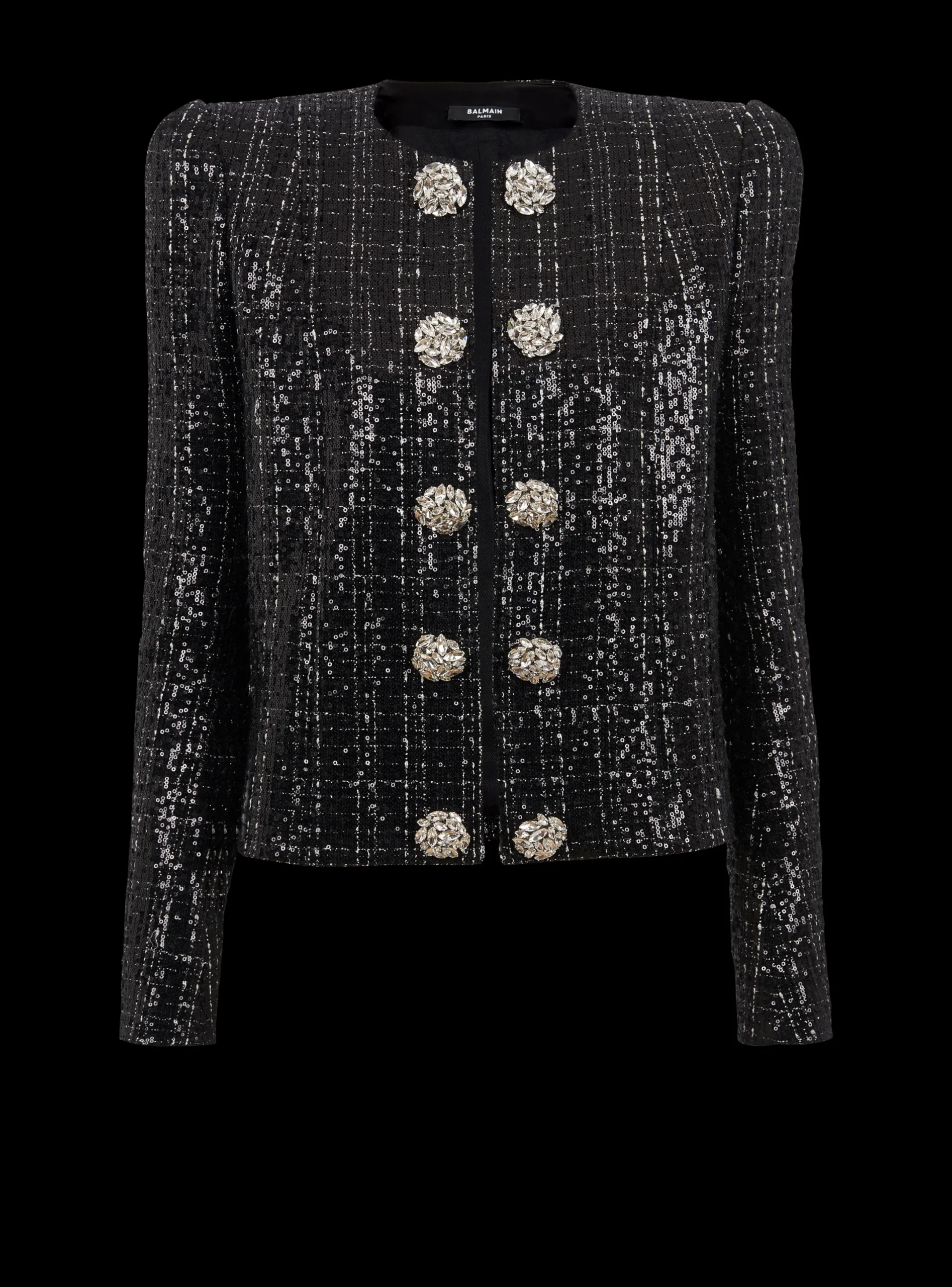 Online Glittery Tweed Jacket Women Jackets And Blazers
