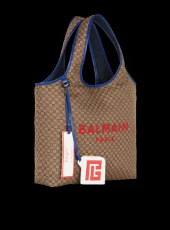 Hot Grocery Bag In Monogram Canvas And Smooth Leather Women Handbags|B-Army Bags