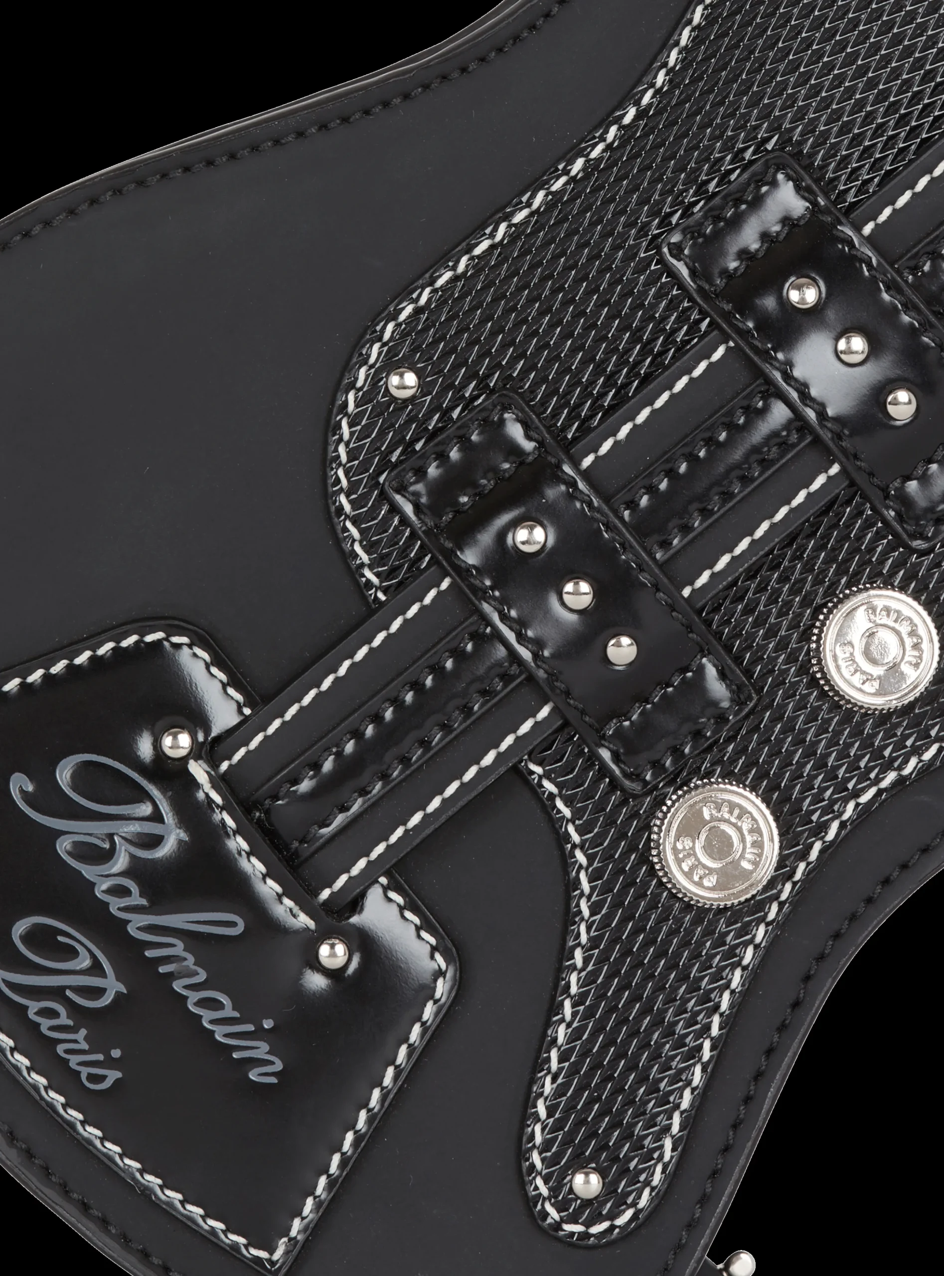 Cheap Guitar Rubber-effect Leather Clutch Women Cross-Body Bags|Special Bags