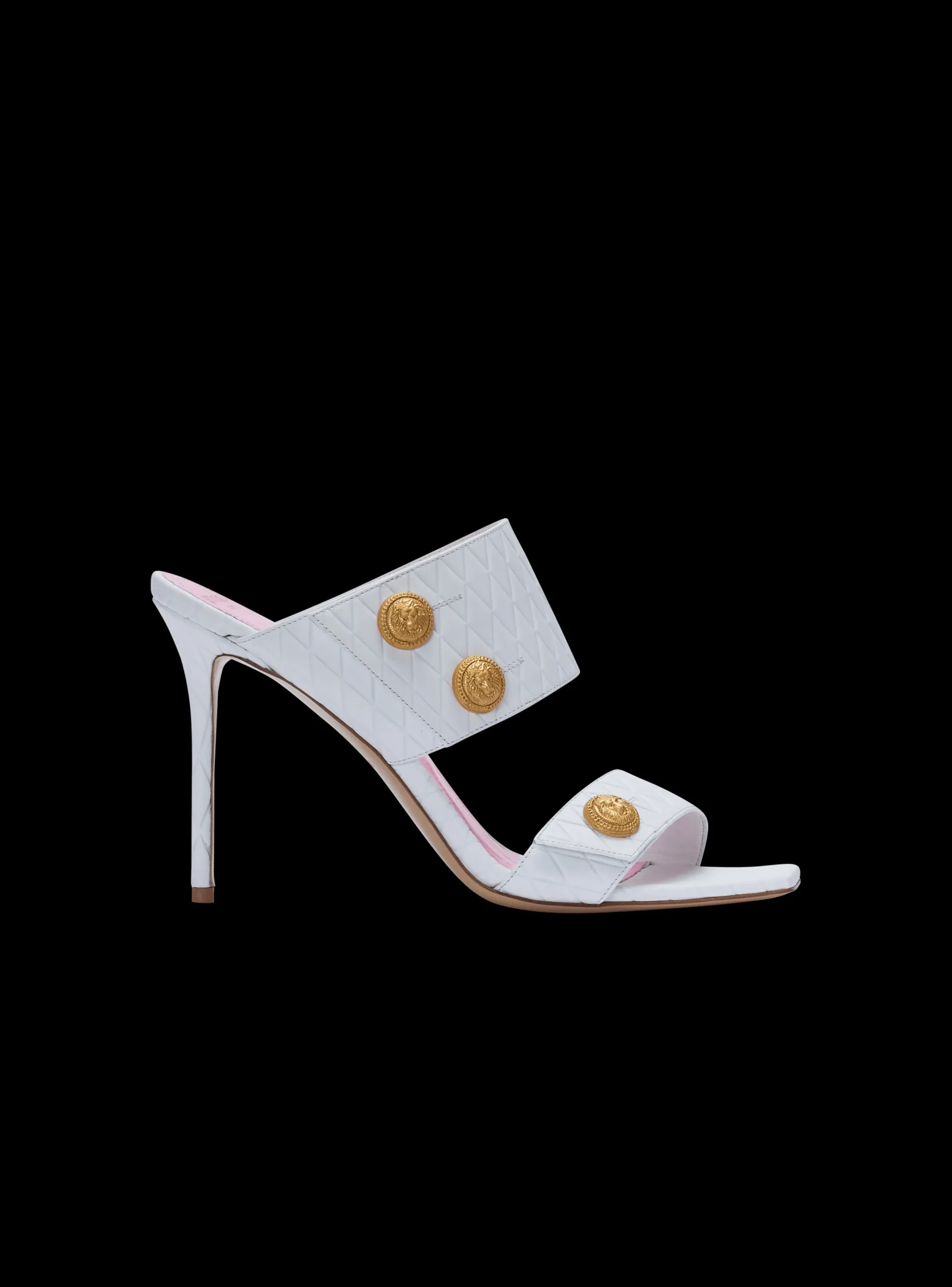 Fashion Heeled Eva Leather Mules Women High Heels & Pumps