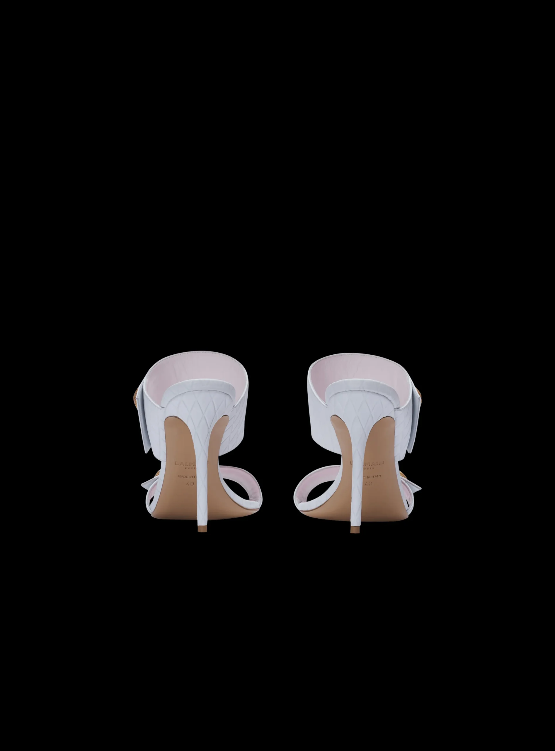 Fashion Heeled Eva Leather Mules Women High Heels & Pumps