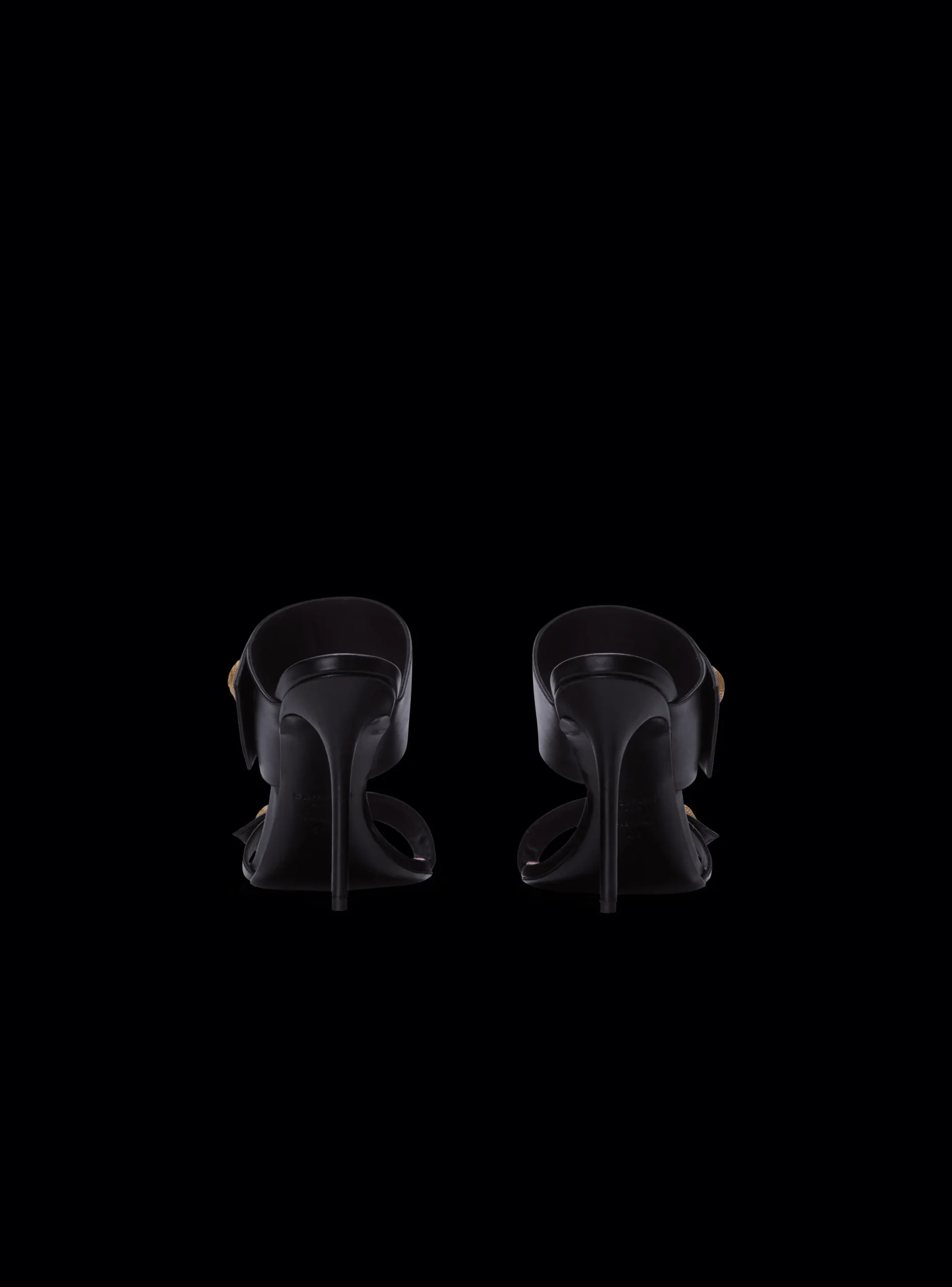 Best Sale Heeled Eva Mules In Calfskin Women High Heels & Pumps
