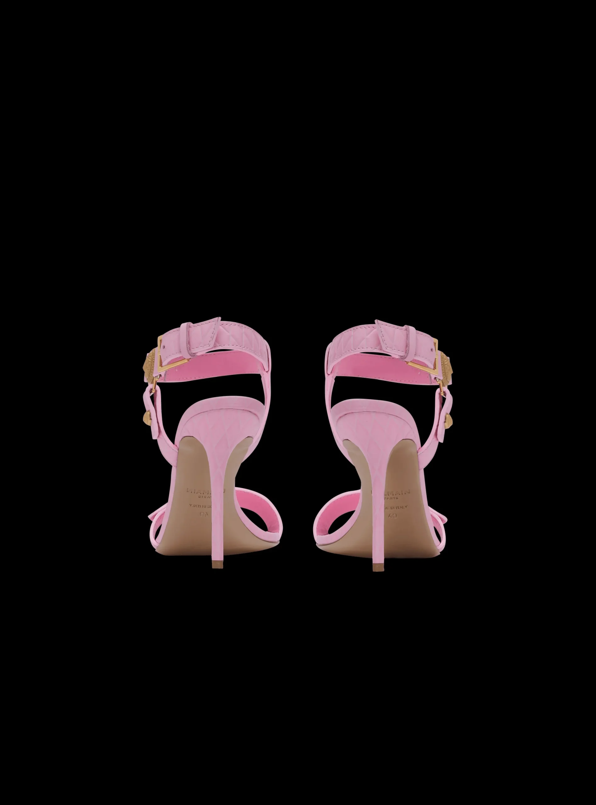 Hot Heeled Eva Sandals In Calfskin Women High Heels & Pumps