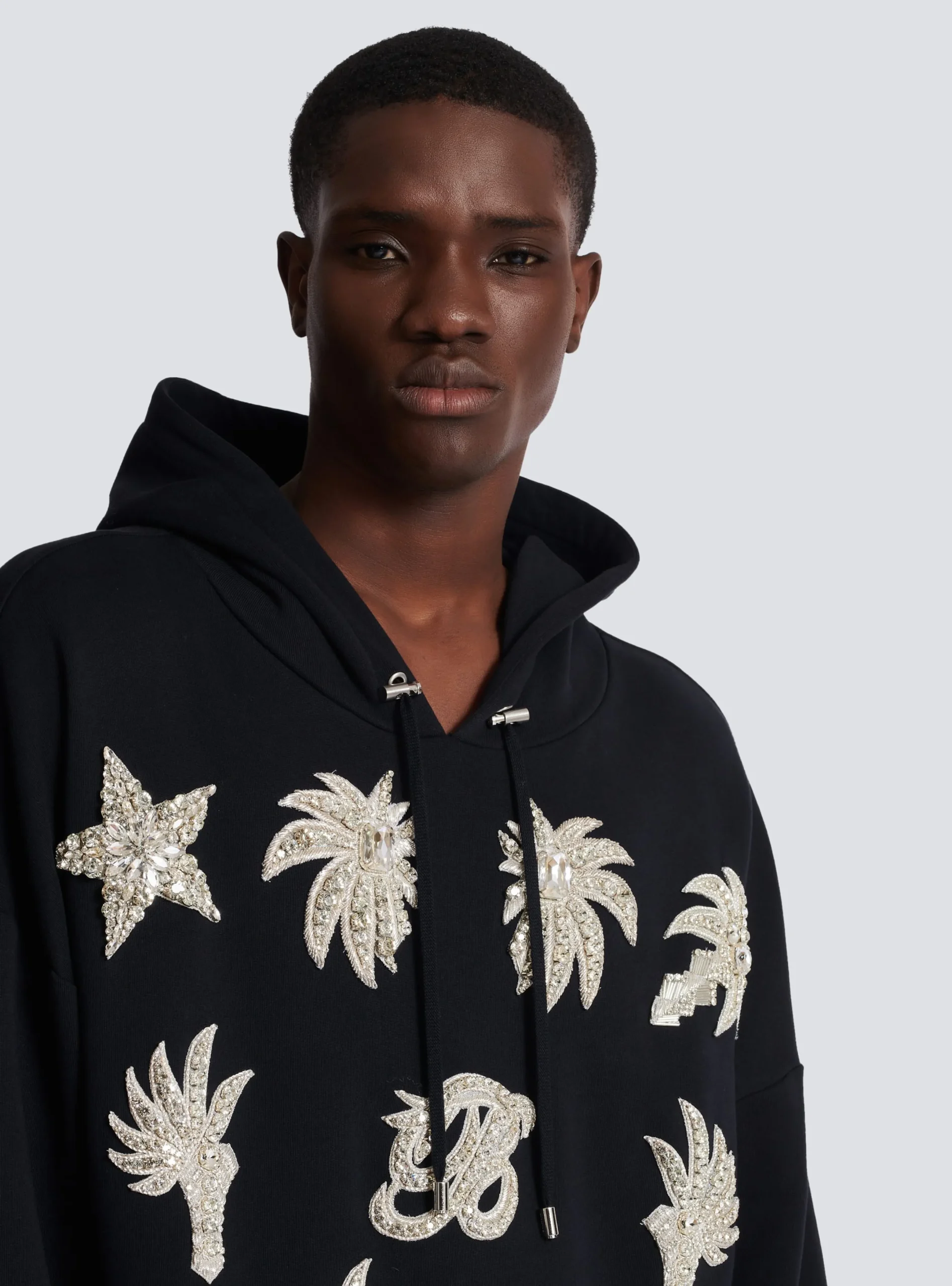 Flash Sale Hoodie With Embroidered Badges Sweatshirts