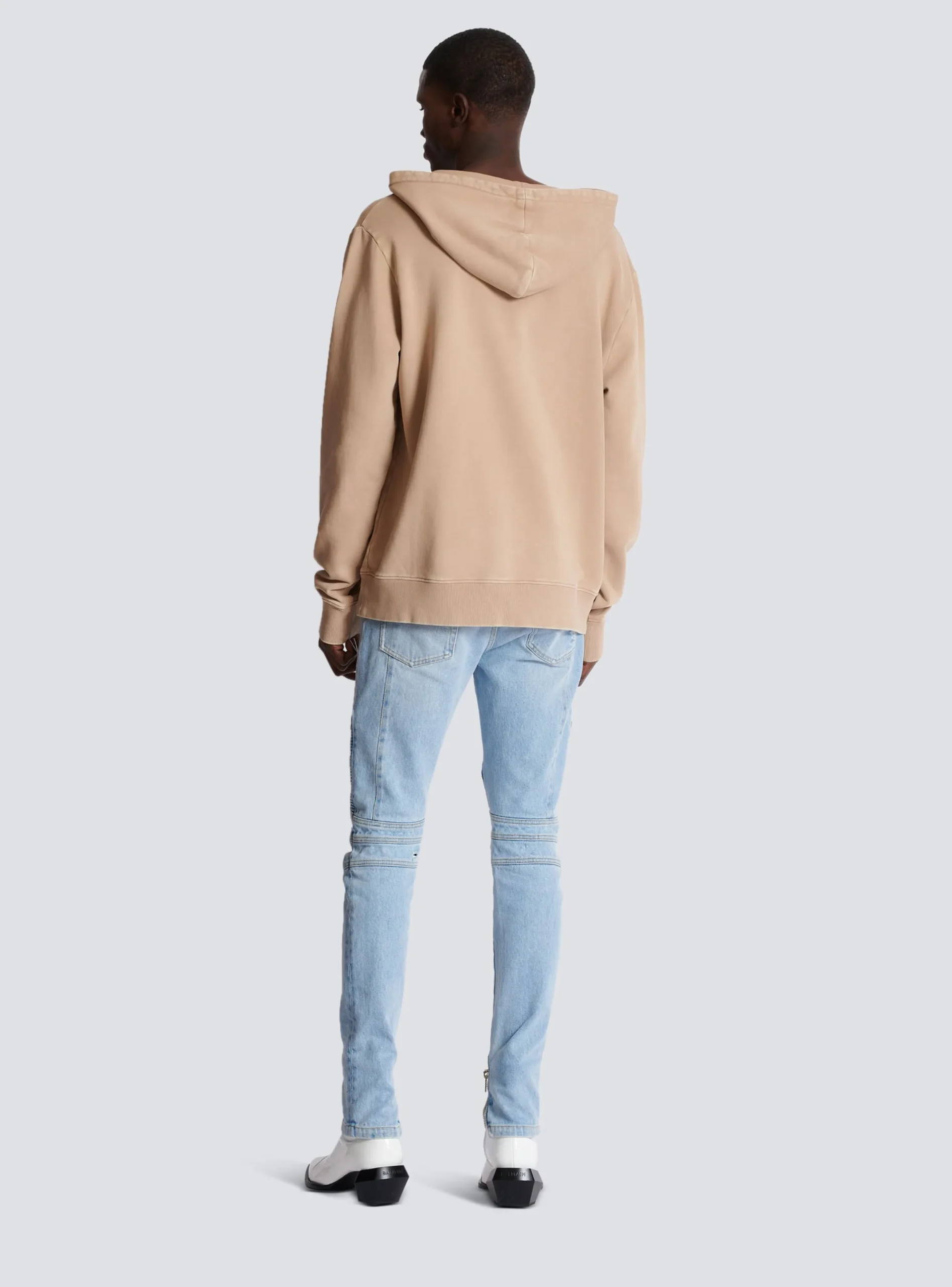 Store Hoodie With Vintage Embroidery Sportswear|Sweatshirts