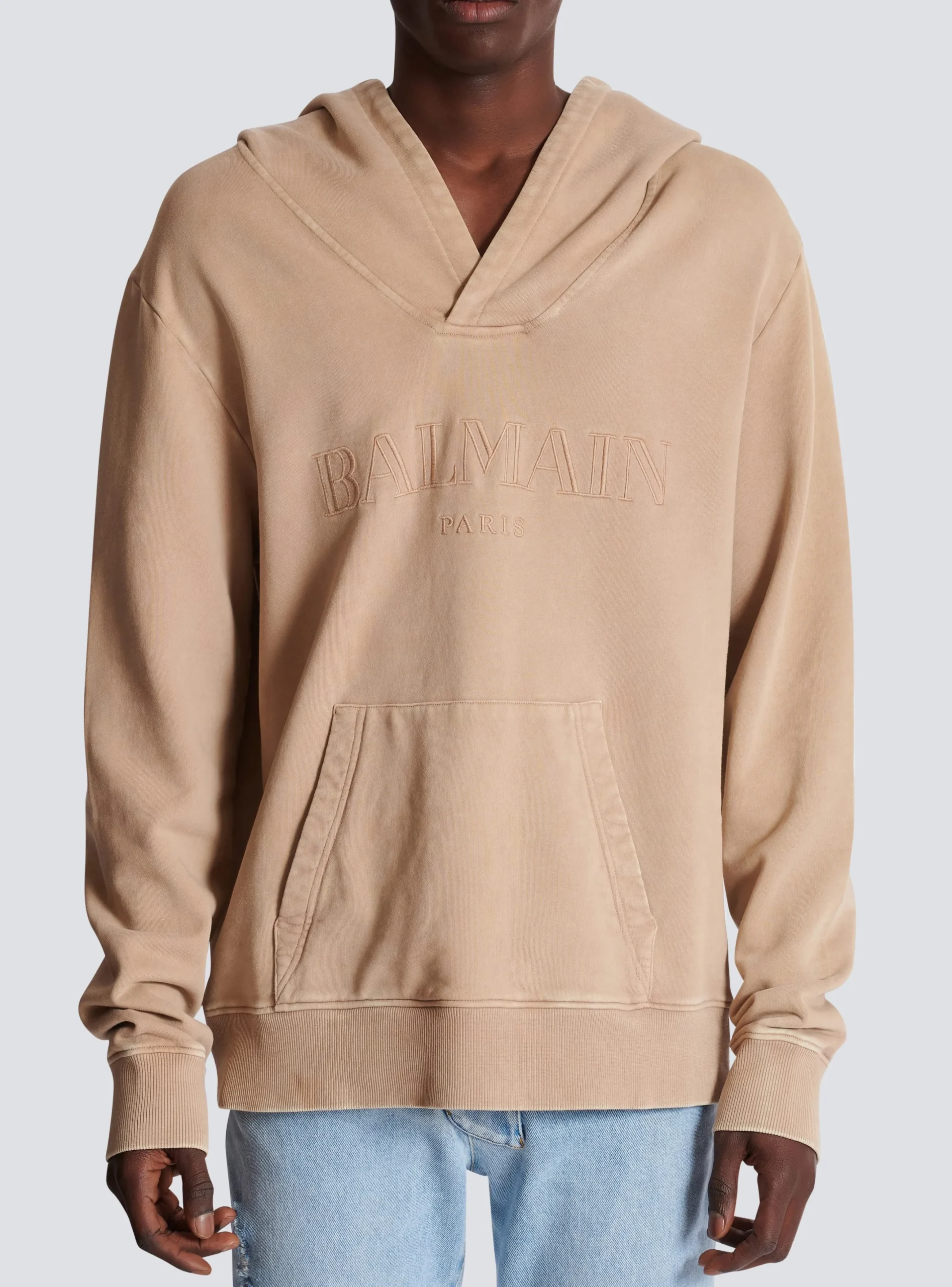 Store Hoodie With Vintage Embroidery Sportswear|Sweatshirts