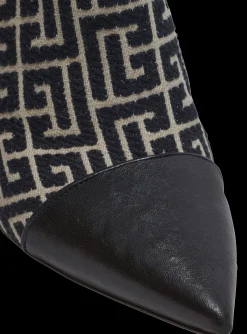 Cheap Jacquard Monogram And Leather Roni Ankle Boots Women Boots