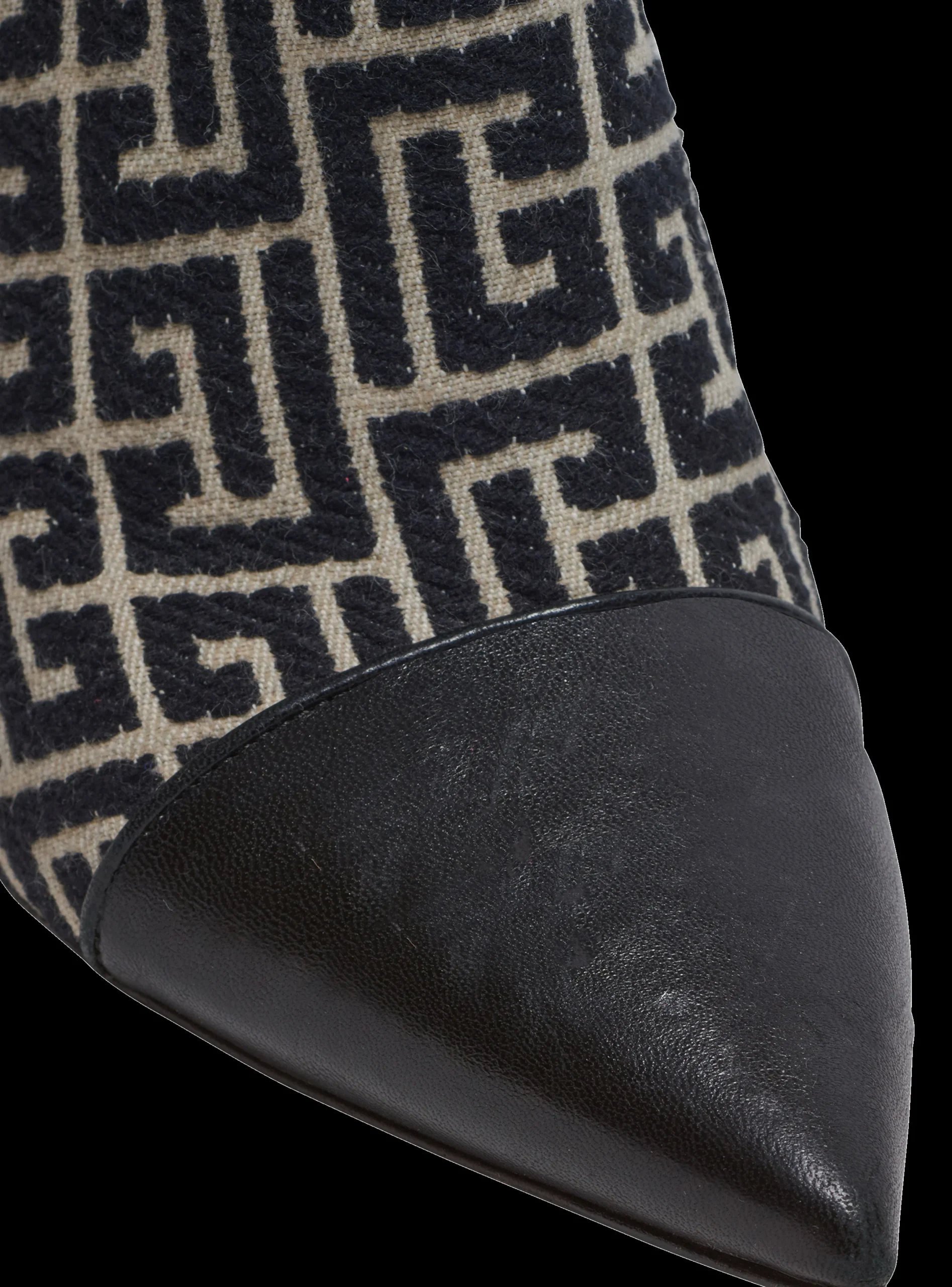 Cheap Jacquard Monogram And Leather Roni Ankle Boots Women Boots