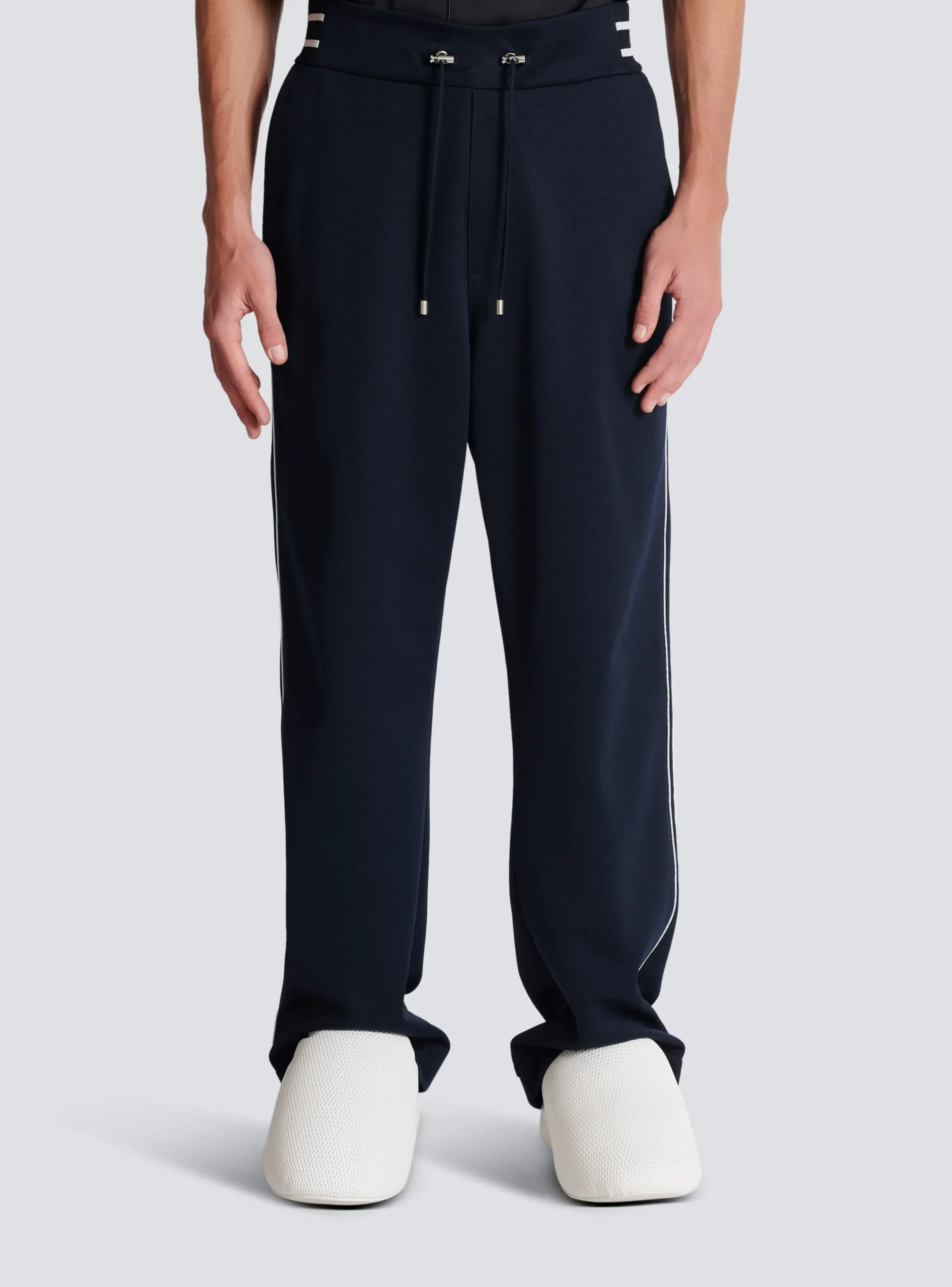 Shop Joggers With PB Signature Badge Trousers And Shorts