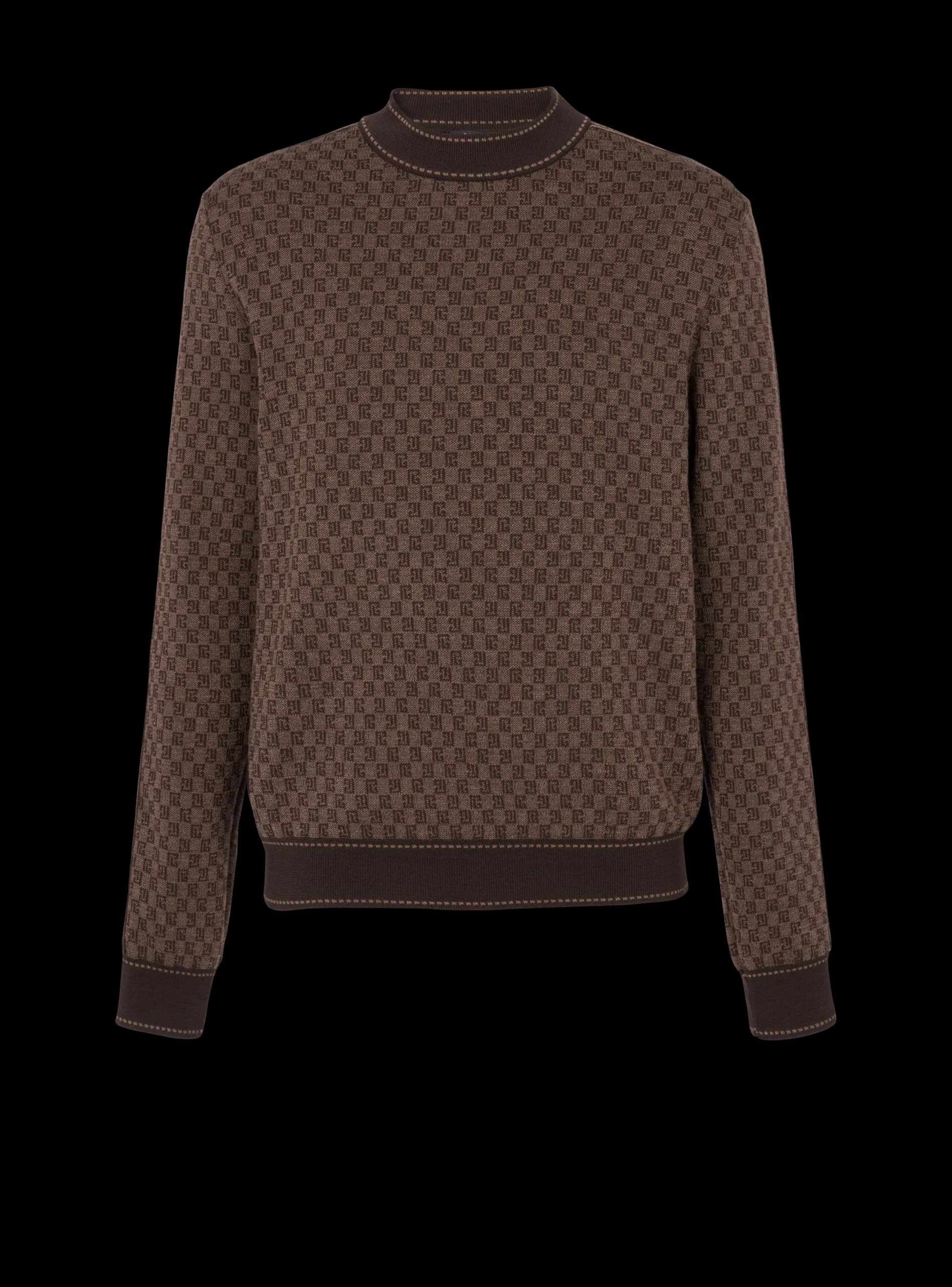 Hot Knit Jumper With Mini Monogram Knitwear