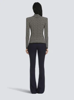 Store Knit Sweater With Monogram Women Knitwear