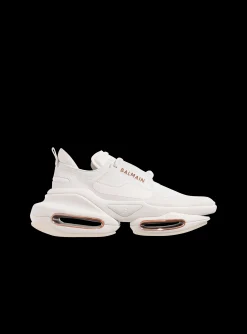 Shop Leather And Suede B-Bold Low-top Sneakers Women B-Bold
