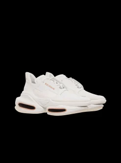 Shop Leather And Suede B-Bold Low-top Sneakers Women B-Bold