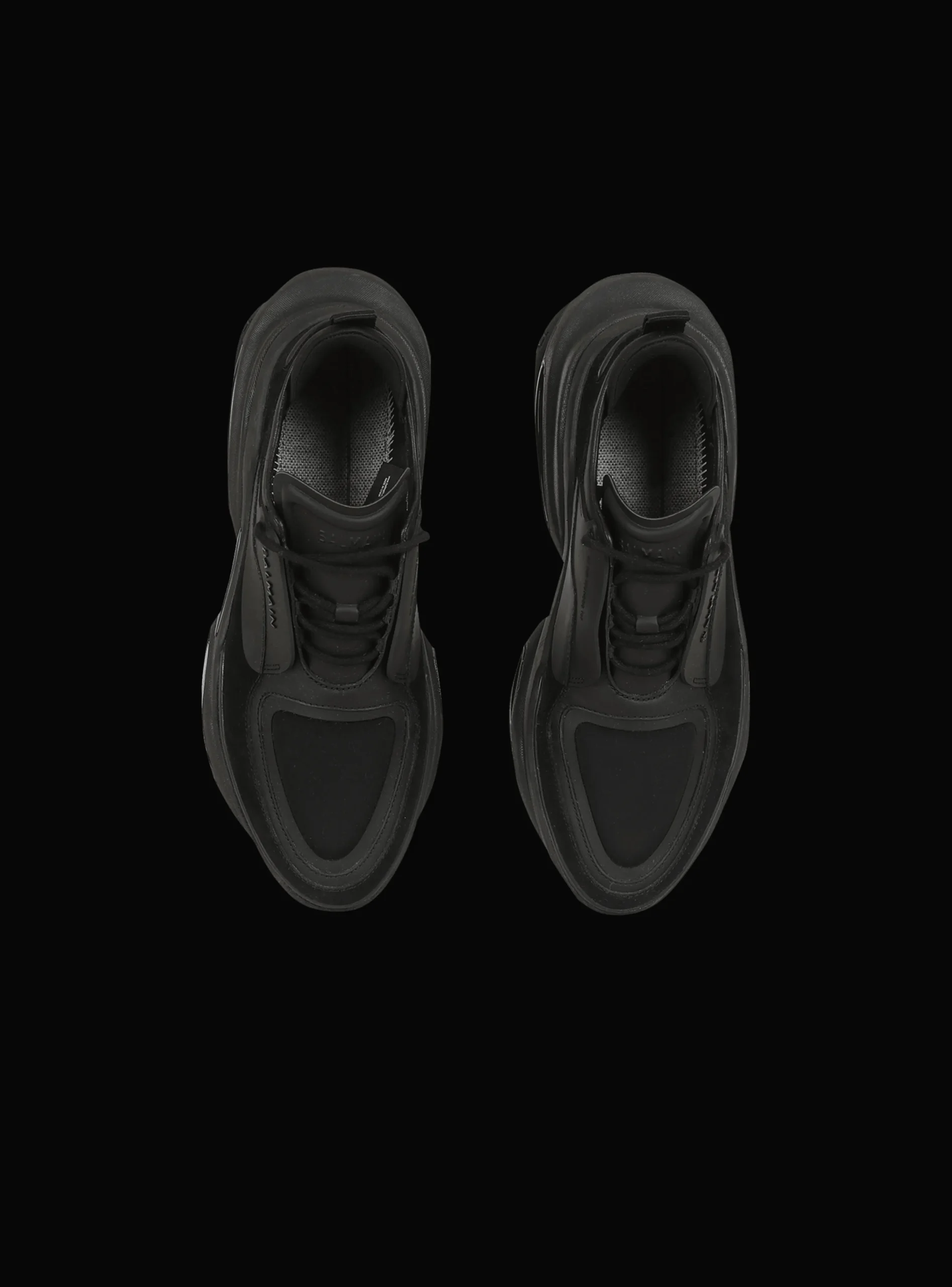 Fashion Leather, Neoprene And Suede B-Bold Low-top Sneakers B-Bold