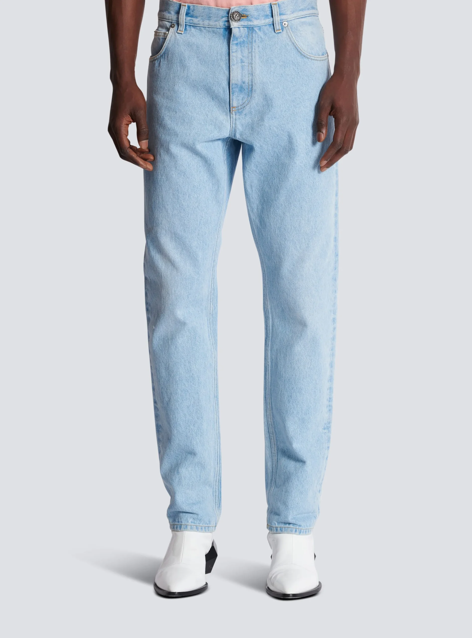 New Light Regular-fit Denim Jeans Denim