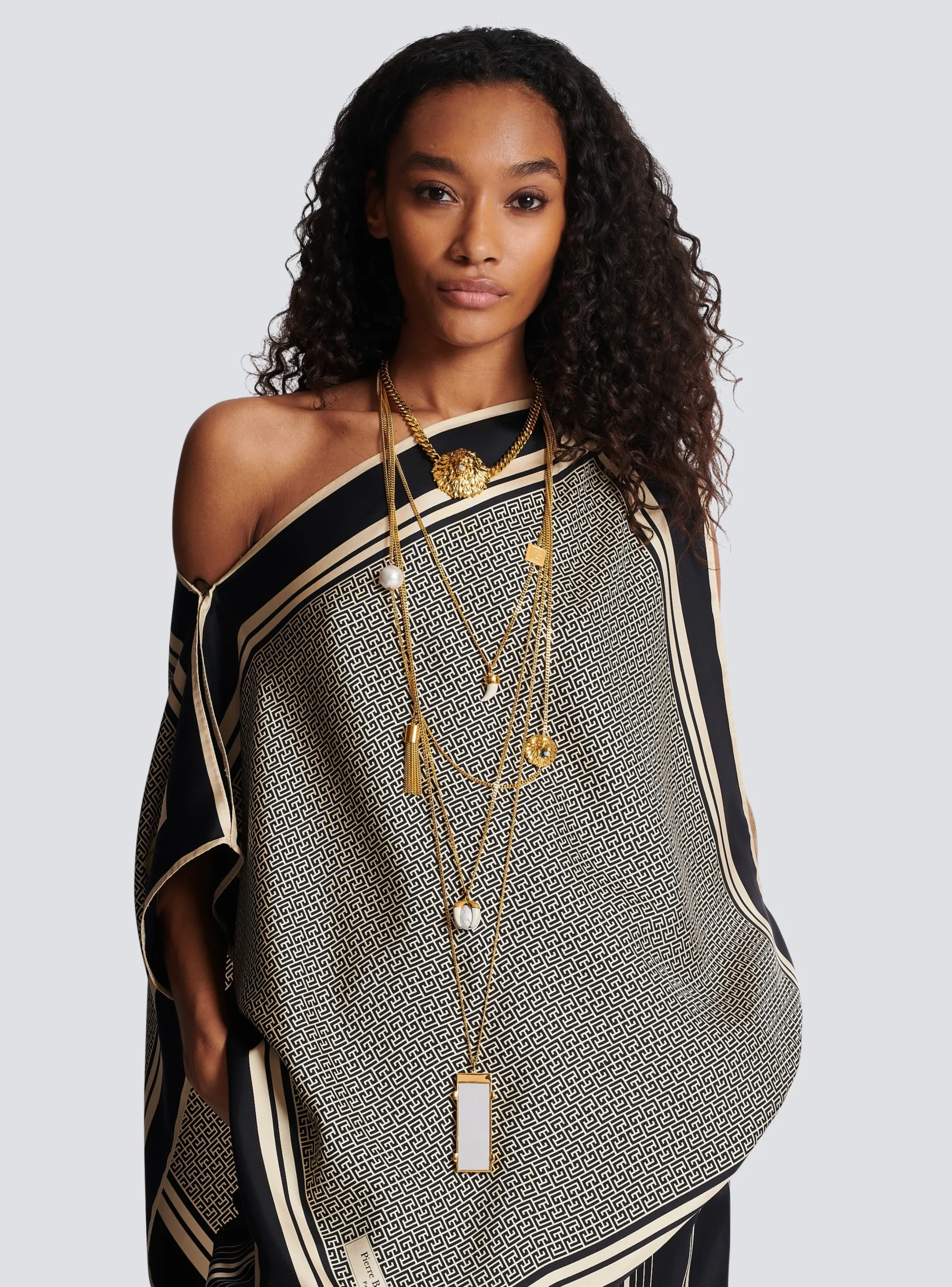 Cheap Lion Long Necklace Women Fashion Jewelry