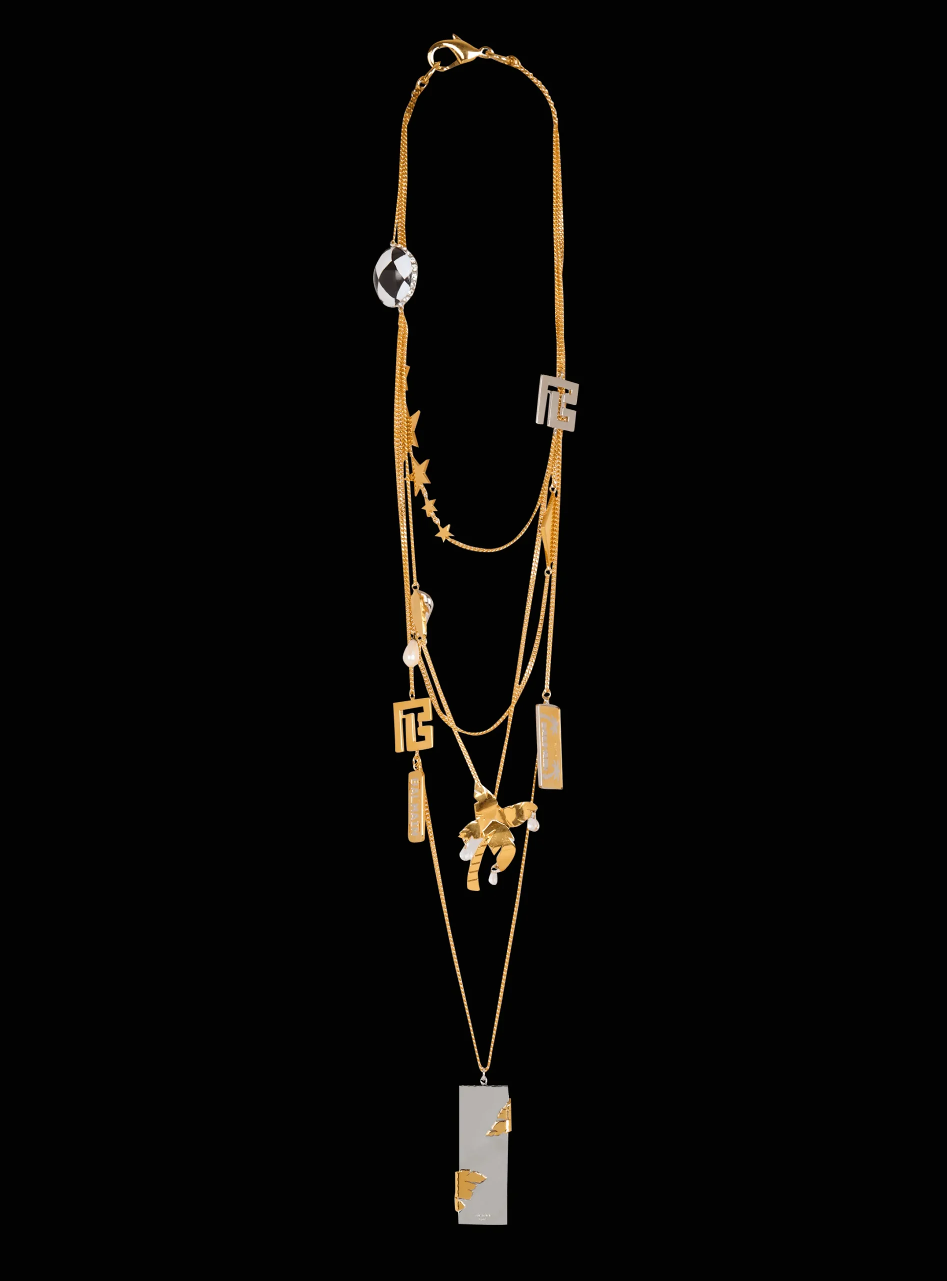 Cheap Long Miami Pendant Necklace Women Fashion Jewelry