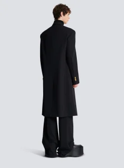 Best Long Military-style Coat Women Outerwear|Outerwear