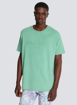 Cheap Loose T-shirt With Vintage Embroidery T-Shirts