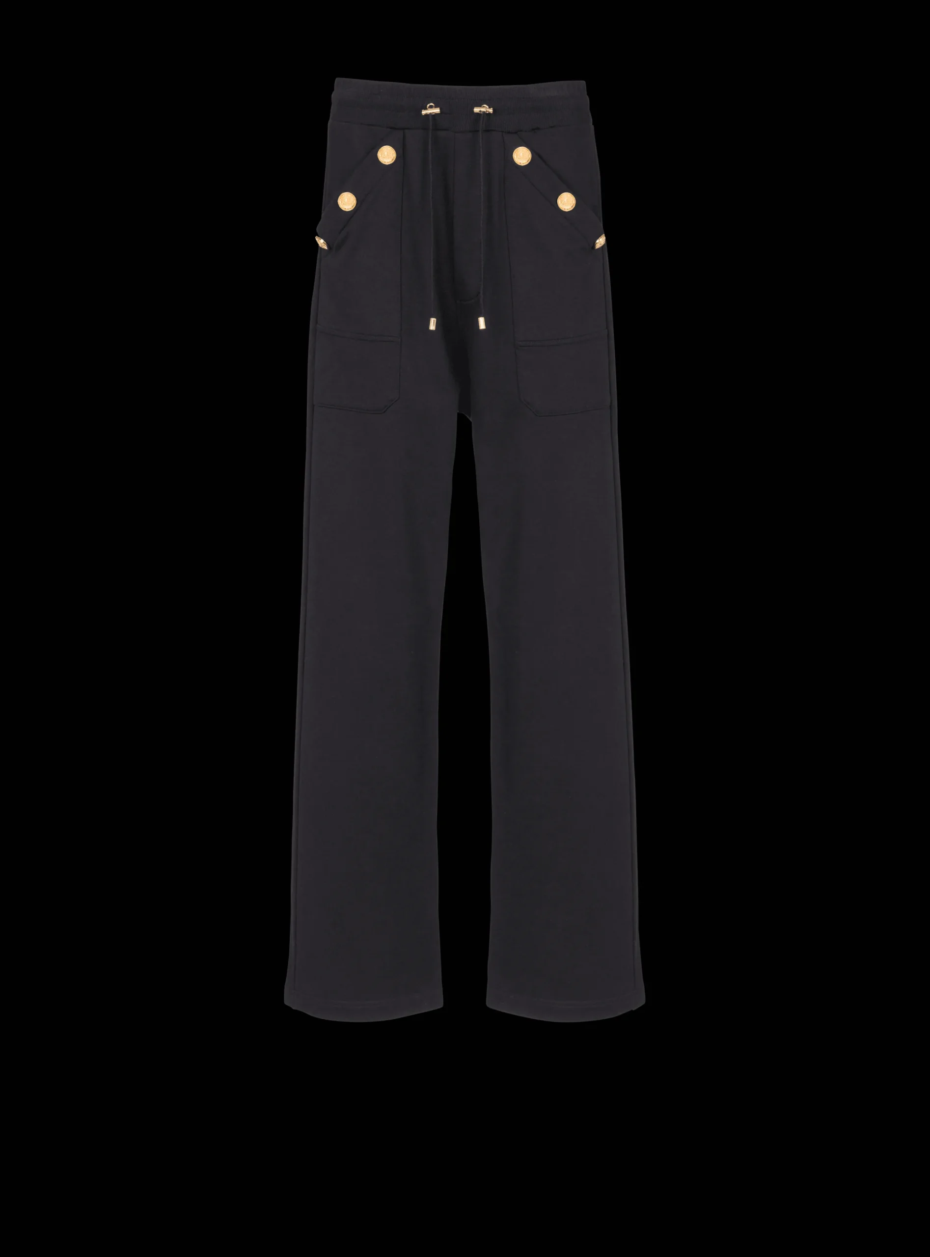 Cheap Loose-fitting Buttoned Joggers Women Trousers And Shorts