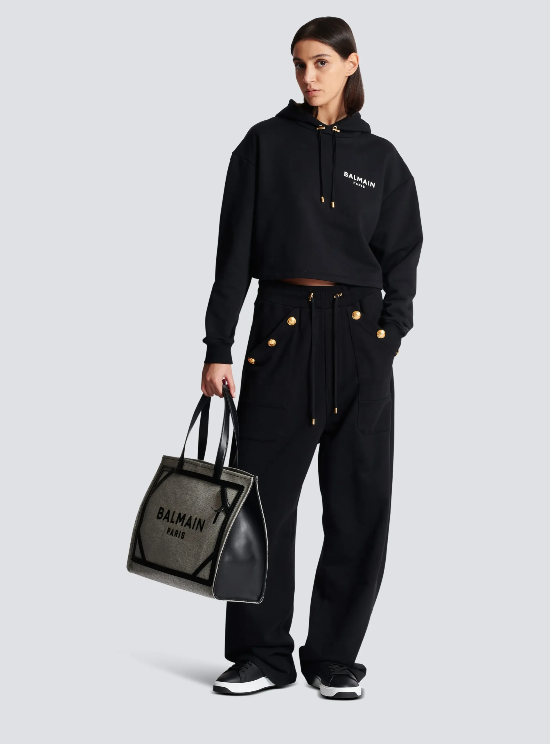 Cheap Loose-fitting Buttoned Joggers Women Trousers And Shorts