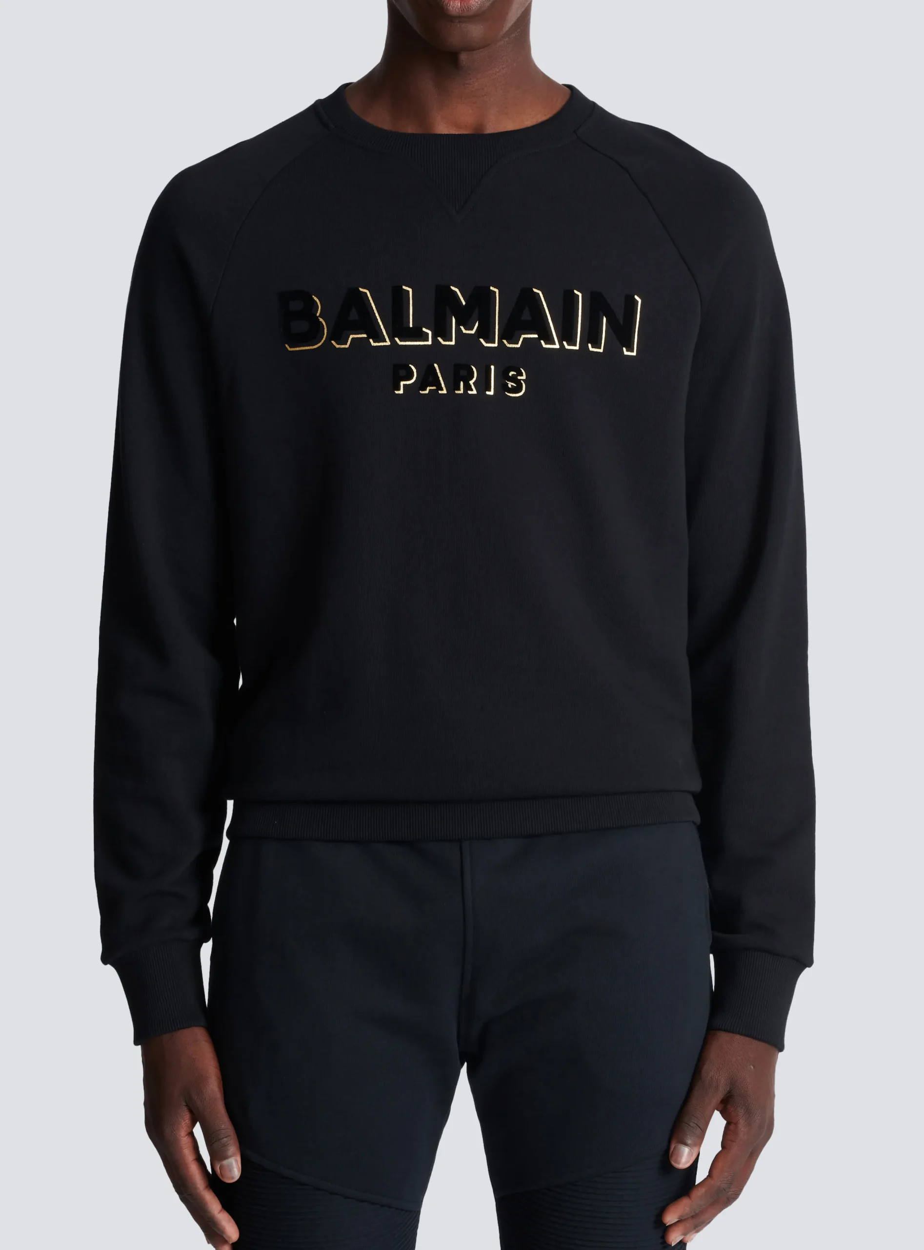Cheap Metallic Flocked Sweatshirt Sportswear|Sweatshirts