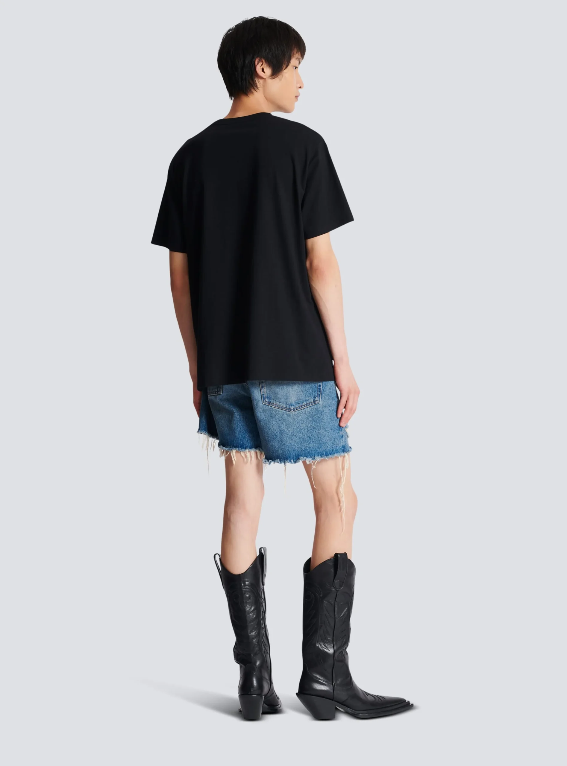 Online Metallic Flocked T-shirt Sportswear|T-Shirts