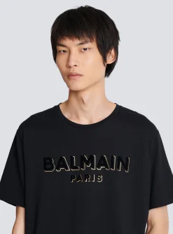 Online Metallic Flocked T-shirt Sportswear|T-Shirts