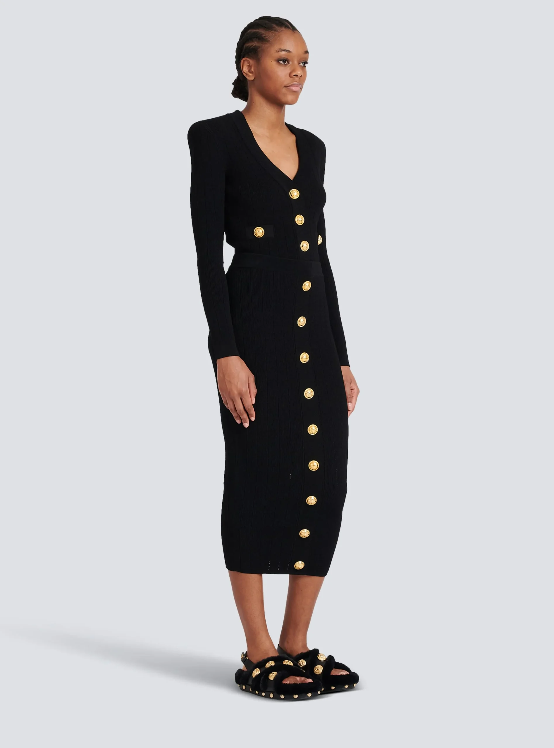 Outlet Mid-length Knit Skirt Women Skirts|Knitwear