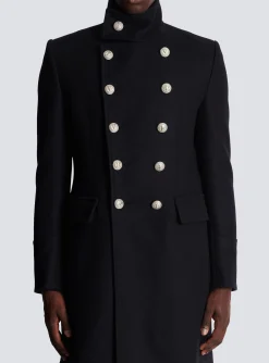 Hot Mid-length Military-style Coat Outerwear