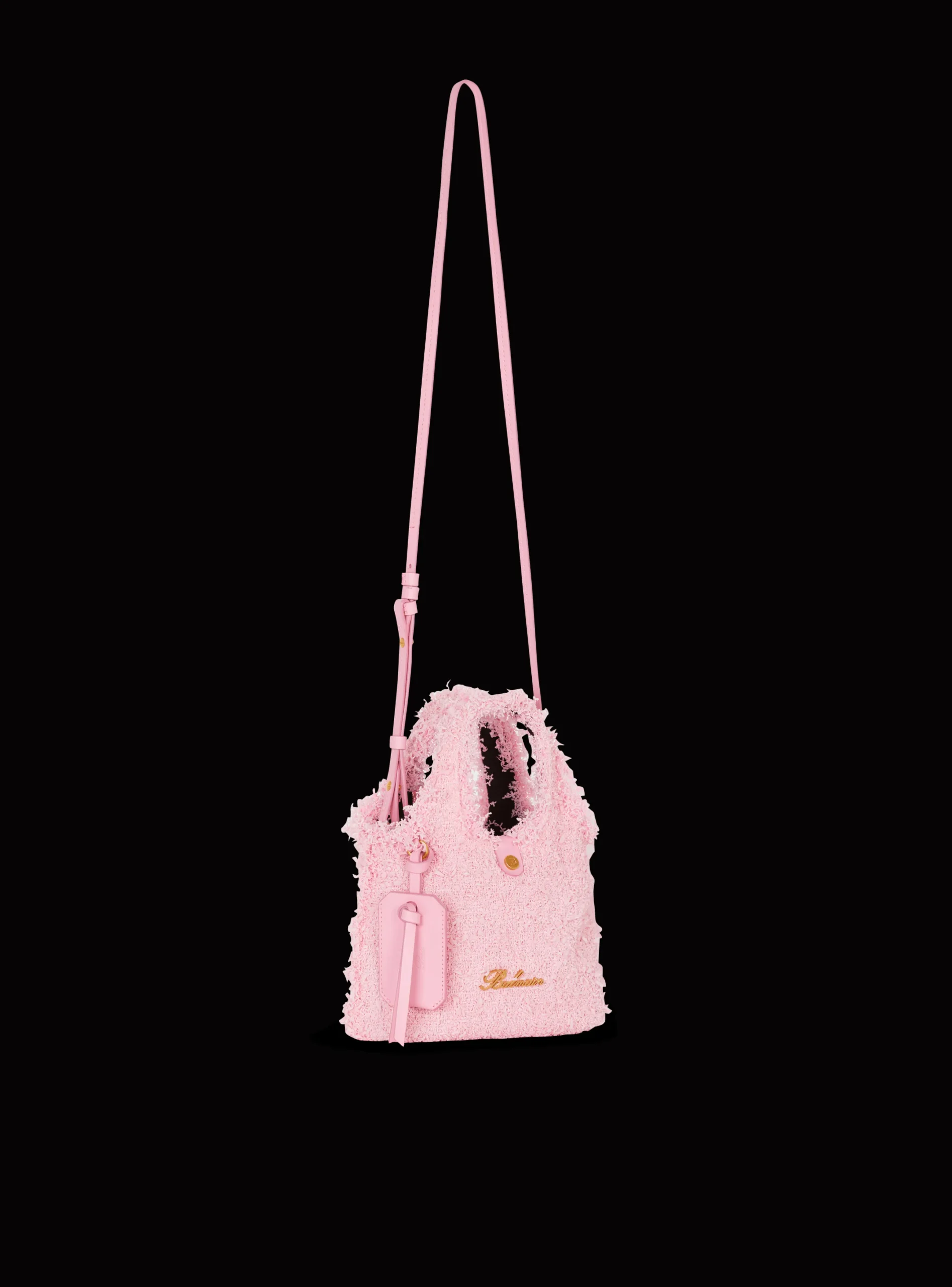 Outlet Mini B-Army Grocery Bag In Tweed Women Tote Bags|Shoulder Bags