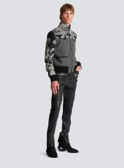 Hot Mini Monogram And Paisley Bomber Jacket Outerwear