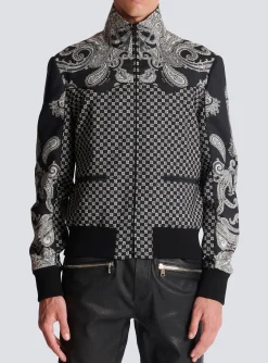 Hot Mini Monogram And Paisley Bomber Jacket Outerwear